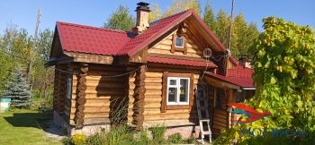 Бревенчатый дом в СНТ Ветеран в Можайске - mozhajsk.yutvil.ru - фото 1